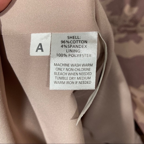 Loft Abstract Print Dress With Pockets - Picture 4 of 5